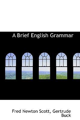 A Brief English Grammar 0559950969 Book Cover