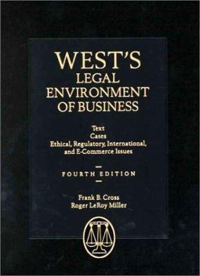 West S Legal Environment of Business: Text and ... 0324015720 Book Cover