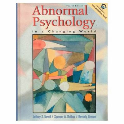 Abnormal Psychology in a Changing World 0130300055 Book Cover