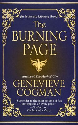 The Burning Page [Large Print] 1410496392 Book Cover