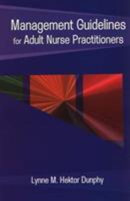 Mgmt Guidelines for Adult Np's 0803602294 Book Cover