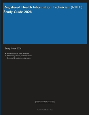 RHIT Study Guide 2026 (Meridian Certification P... B0H7YT6DHX Book Cover