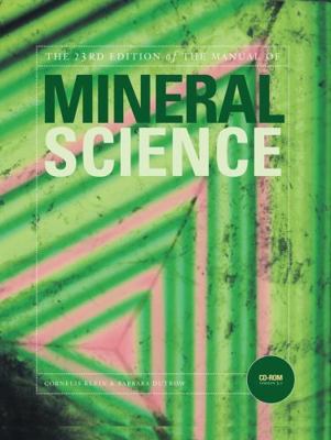 Manual of Mineral Science B00A2N1BJE Book Cover