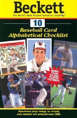 Beckett Baseball Card Alphabetical Checklist 1930692110 Book Cover