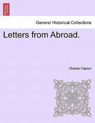 Letters from Abroad. 1240930674 Book Cover