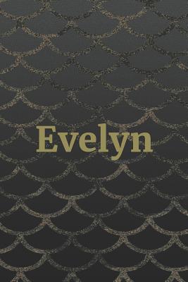 Evelyn: Writing Paper & Black Mermaid Cover 1090567057 Book Cover