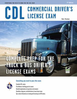 CDL - Commercial Driver's License Exam 0738609072 Book Cover
