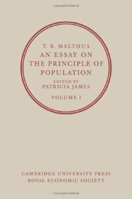 An Essay on the Principle of Population: Volume 1 0521323606 Book Cover