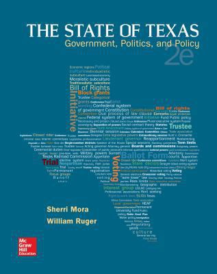 The State of Texas: Government, Politics, and P... 1259187012 Book Cover