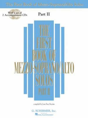 The First Book of Mezzo-Soprano/Alto Solos - Pa... 063402051X Book Cover