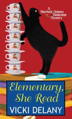 Elementary, She Read [Large Print] 1683244494 Book Cover