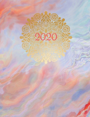2020: Mandala Planner [Large Print] 1672888301 Book Cover