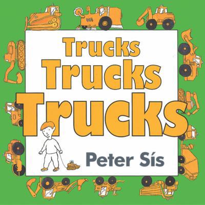 Trucks Trucks Trucks Board Book 0060562587 Book Cover