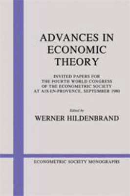 Advances in Economic Theory 1139052152 Book Cover