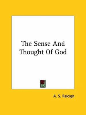 The Sense And Thought Of God 1425357067 Book Cover