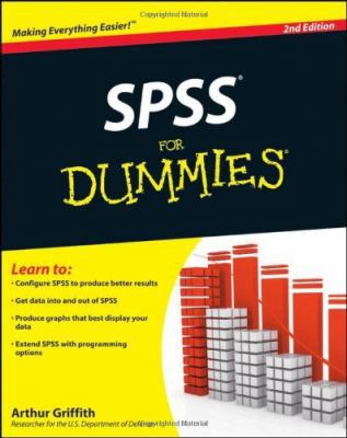 SPSS for Dummies 047048764X Book Cover