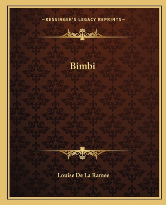 Bimbi 1162655496 Book Cover