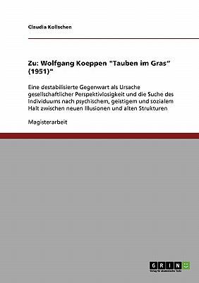 Analyse und Interpretation von Wolfgang Koeppen... [German] 3638908917 Book Cover