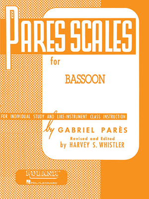 Pares Scales: Bassoon 1540001326 Book Cover