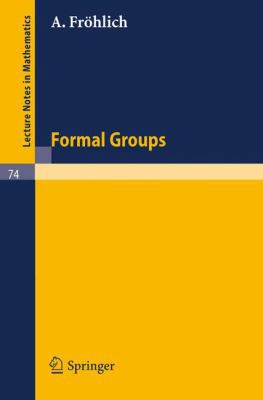 Formal Groups 354004244X Book Cover