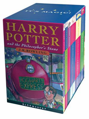 Harry Potter 1-6. Childrens Edition 0747586675 Book Cover