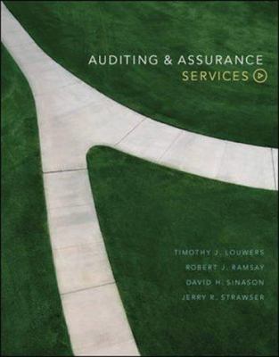 Auditing and Assurance Services 0071113002 Book Cover