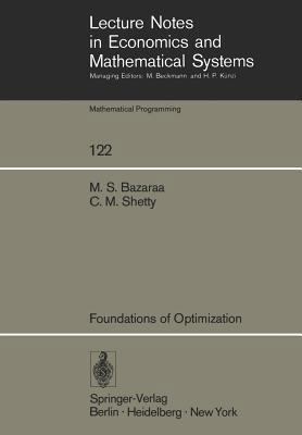Foundations of Optimization 3540076808 Book Cover