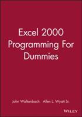 Excel 2000 Programming For Dummies 0764505661 Book Cover