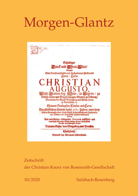 Morgen-Glantz 30 (2020) [German] 303434225X Book Cover