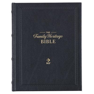 NLT Family Heritage Bible, Large Print Family D... 1639522328 Book Cover