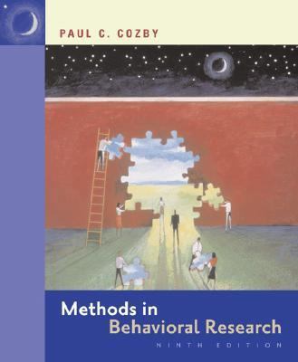 Methods in Behavioral Research with PowerWeb 0073271314 Book Cover