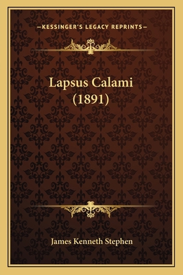 Lapsus Calami (1891) 1164083538 Book Cover