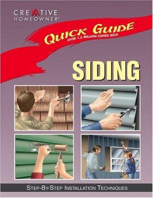 Quick Guide: Siding: Step-By-Step Installation ... 1880029405 Book Cover