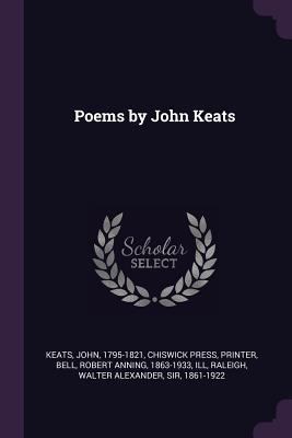 Poems by John Keats 1378144678 Book Cover