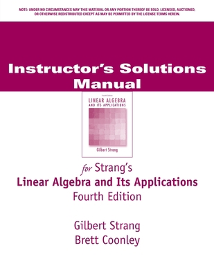 Linear Algebra and Its Applications 0030105684 Book Cover