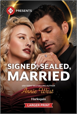 Signed, Sealed, Married [Large Print] 1335592660 Book Cover