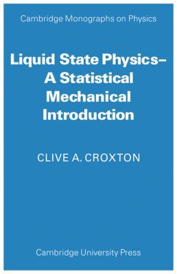 Liquid State Physics 0521114349 Book Cover