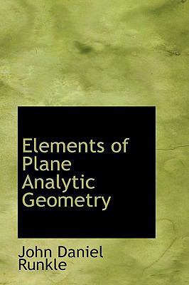 Elements of Plane Analytic Geometry 1103236555 Book Cover