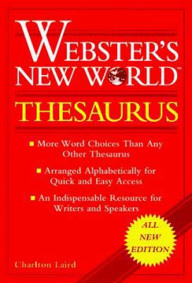 Webster's New World Thesaurus 0028603362 Book Cover