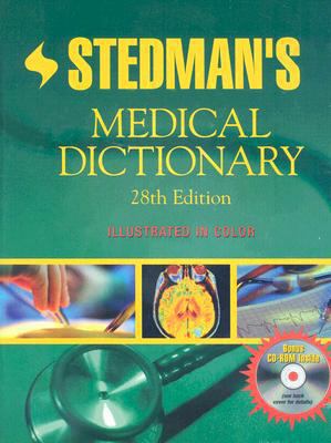 Stedman's Medical Dictionary [With CDROM] 0781764505 Book Cover