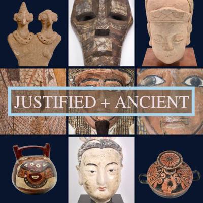 Paperback Justified + Ancient : Contemporary Works of Ancient Artifacts Book