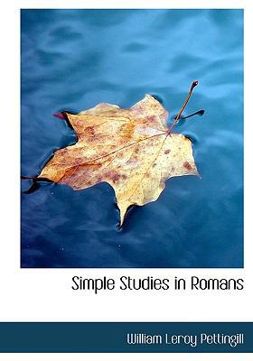 Simple Studies in Romans 1117666581 Book Cover