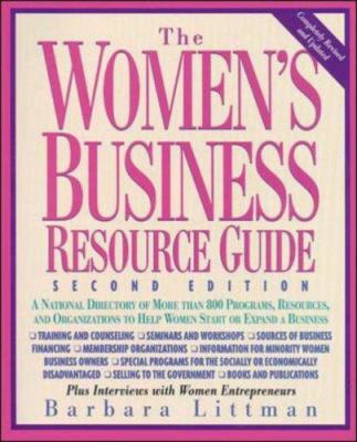 The Women's Business Resource Guide 0809231662 Book Cover