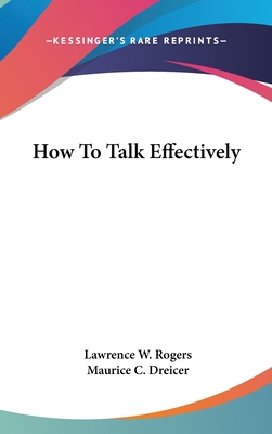 How to Talk Effectively 143671172X Book Cover