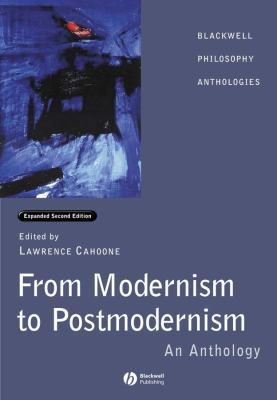 From Modernism to Postmodernism: An Anthology E... 0631232133 Book Cover