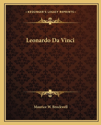 Leonardo Da Vinci 1162670533 Book Cover
