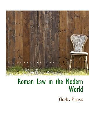 Roman Law in the Modern World [Large Print] 1116560305 Book Cover