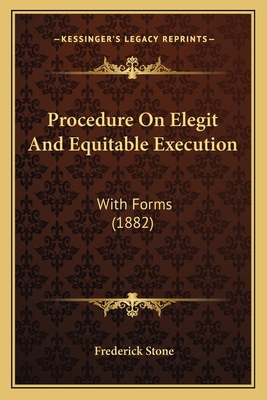 Procedure On Elegit And Equitable Execution: Wi... 1164824082 Book Cover