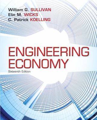 Engineering Economy 0133439275 Book Cover