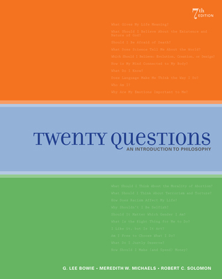 Twenty Questions: An Introduction to Philosophy 1439043965 Book Cover